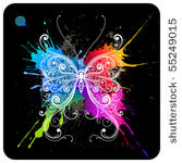 vector decorative butterfly