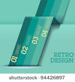 retro design template  ...
