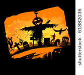 halloween vector background...