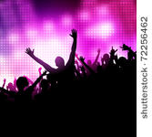a group of people having a good ...