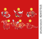piggy bank of chinese zodiac...