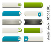 ten call to action buttons ...