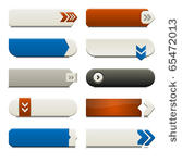ten call to action buttons ...