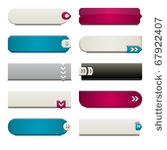 ten call to action buttons ...