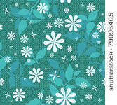seamless floral pattern. leaves ...