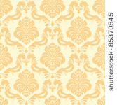 seamless floral classic damask...