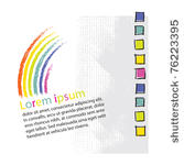 logo    rainbow symbolic design ...
