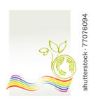 eco logo   environmental theme  ...