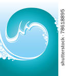 sea illustration with a...
