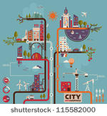 city info graphics