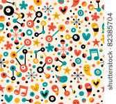 fun cartoon pattern