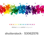 abstract star colorful...