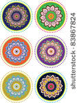 indian icon pattern