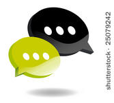 speech balloon symbol