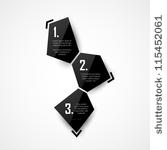 vector black glossy panels