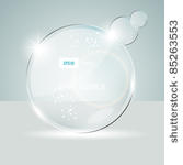 vector idea bulbs. chat bubbles