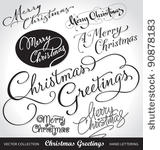 christmas greetings hand...