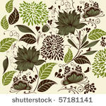 vintage flower background....