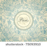 classical wall paper with a...