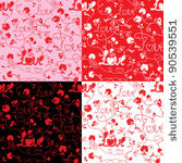 seamless pattern for valentine...