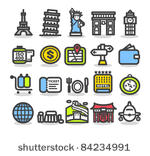 travel landmarks trip business...