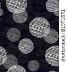 vector circles seamless pattern
