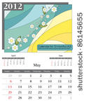 may. 2012 calendar. times new...