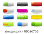 rectangle web buttons