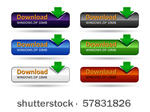 colored download buttons
