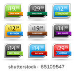 price tags or sale tags. easily ...