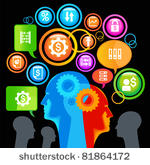 teamwork business. graphic...