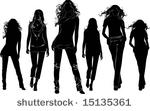 a lot of vector black...