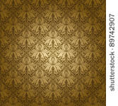 seamless floral pattern. yellow ...