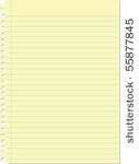 yellow lined paper