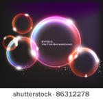 futuristic magical bubble...