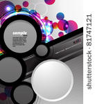 abstract circles vector...