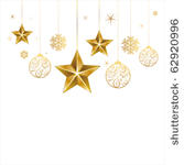 christmas star and decoration...