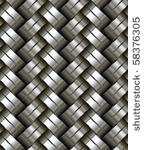 woven metal seamless pattern  ...