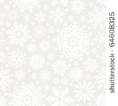 snowflakes seamless pattern  ...