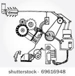 hand drawn illustration of some ...