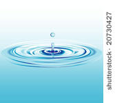 falling water drop