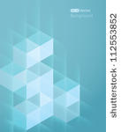 abstract background with cube 2