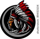 graphic native american indian...