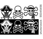 jolly roger  pirate attributes  ...