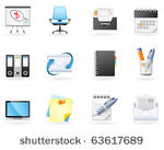 office and business icons
