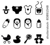 new born baby icons