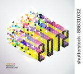 new years card. 2012.
