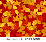 autumn seamless pattern. side...