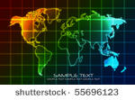 world map   technology ...
