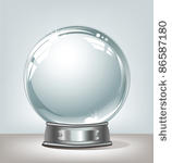 magic globe on a light...